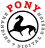 PONY branding + digital design